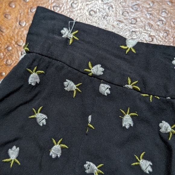 Jill Jill Stuart‎ Embroidered Wide Leg Pant Size 2 0044 - Picture 7 of 9